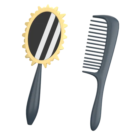 Hair Combs  3D Icon