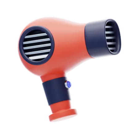 Hair Dryer 3 D Icon Hair Blower 3 D Icon 3D Icon