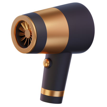 Hair Dryer  3D Icon