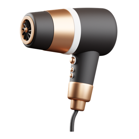 Hair Dryer  3D Icon