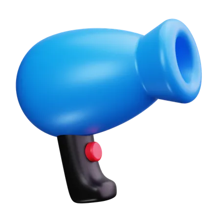 Hair Dryer  3D Icon