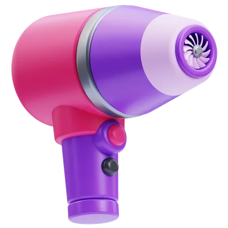 Hair Dryer  3D Icon