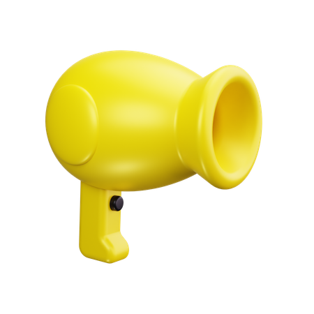 Hair Dryer  3D Icon