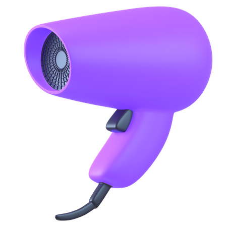 Hair Dryer  3D Icon