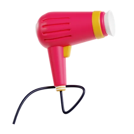 Hair Dryer  3D Icon