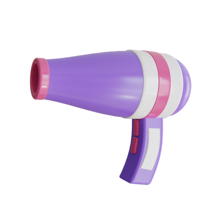 Hair Dryer  3D Icon