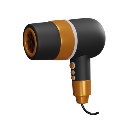 Hair Dryer  3D Icon