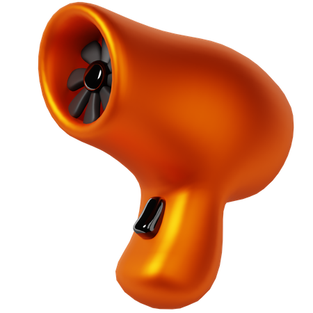 Hair Dryer  3D Icon