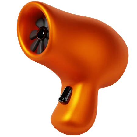 Hair Dryer  3D Icon