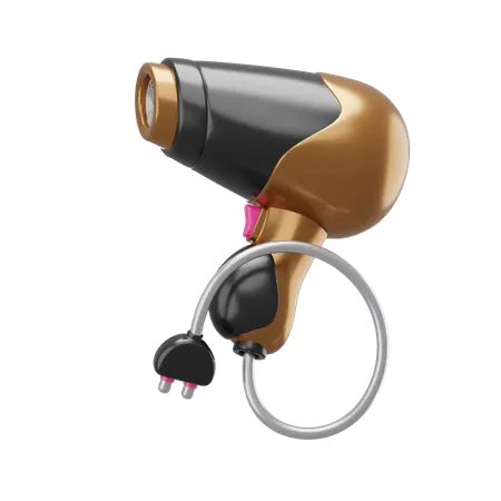 Hair Dryer  3D Icon