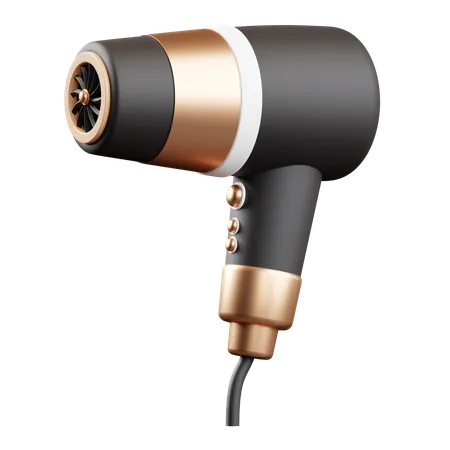 Hair Dryer  3D Icon