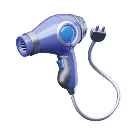 Hair Dryer  3D Icon