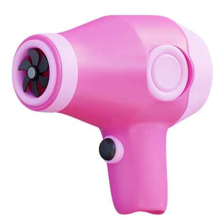 Hair Dryer  3D Icon