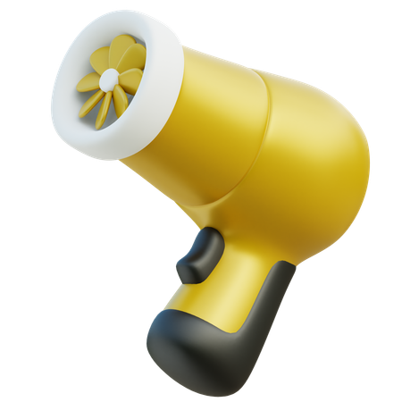 Hair Dryer  3D Icon