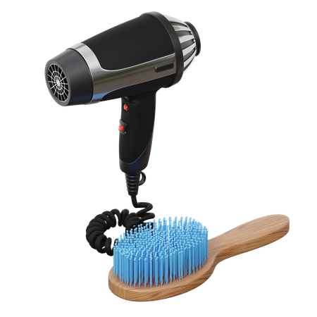 Hair Dryer  3D Icon