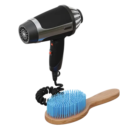 Hair Dryer  3D Icon