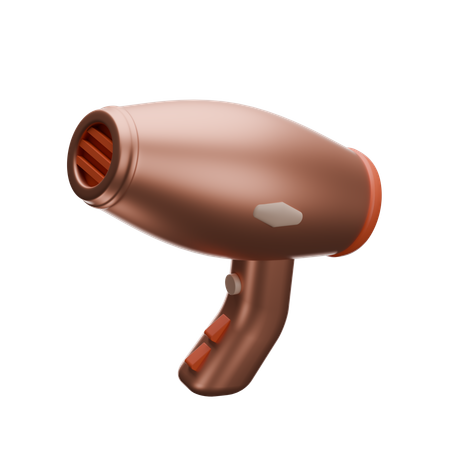 Hair Dryer  3D Icon