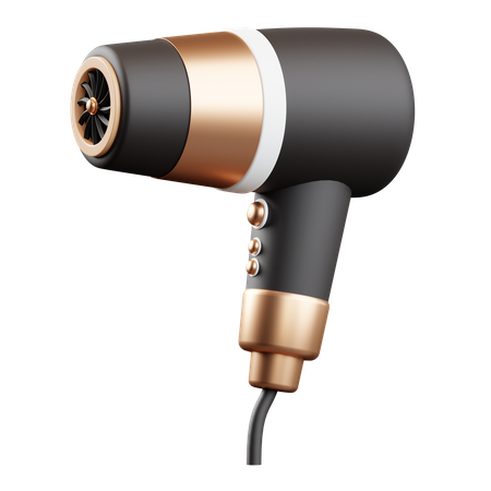 Hair Dryer  3D Icon