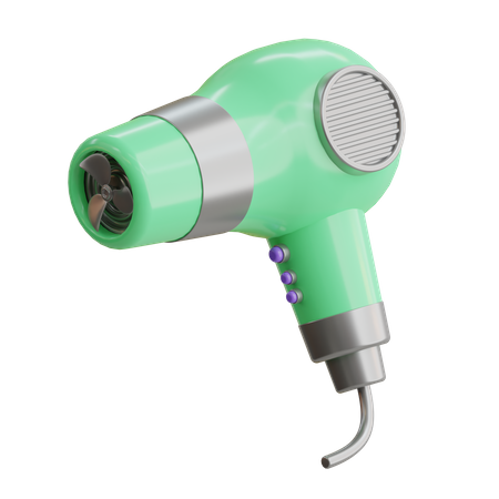 Hair Dryer  3D Icon