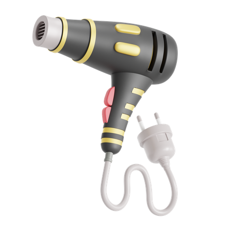 Hair Dryer  3D Icon