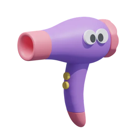 Hair Dryer  3D Icon