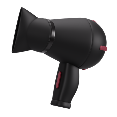 Hair Dryer  3D Icon