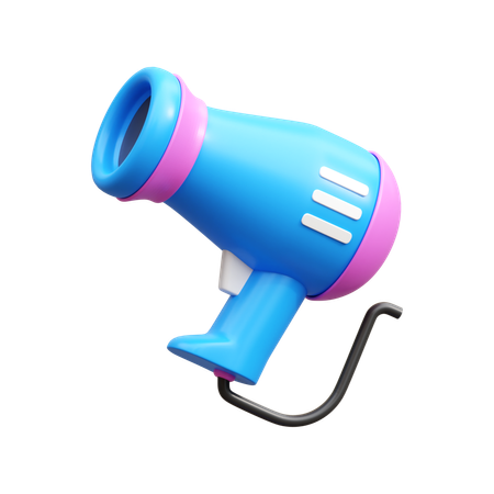 Hair Dryer  3D Icon