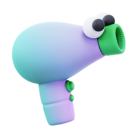 Hair Dryer  3D Icon