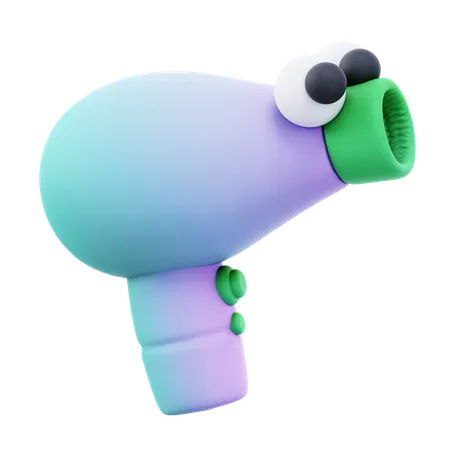 Hair Dryer  3D Icon