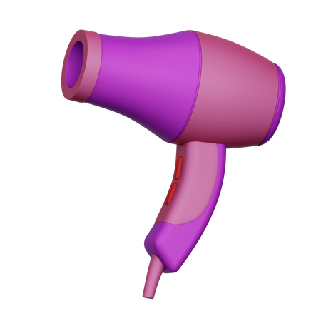 Hair Dryer  3D Icon