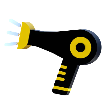 Hair Dryer  3D Icon