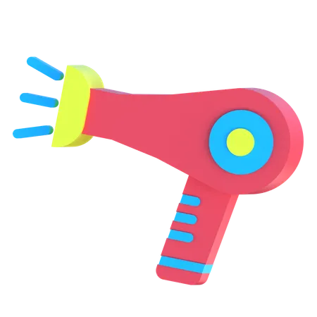 Hair Dryer  3D Icon
