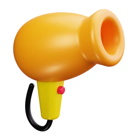 Hair Dryer  3D Icon