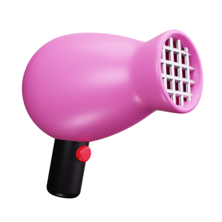 Hair Dryer  3D Icon