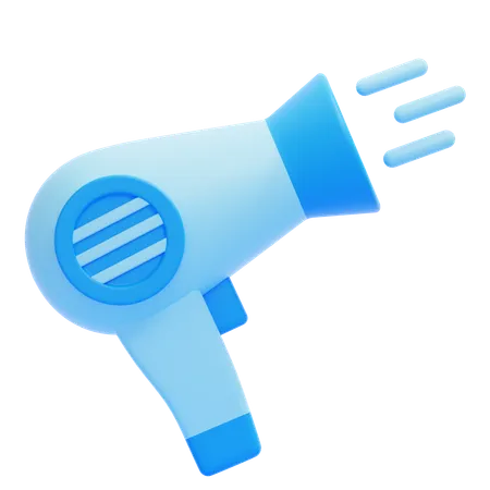 Hair Dryer  3D Icon