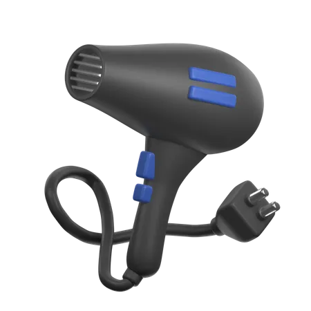 Hair Dryer  3D Icon