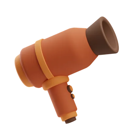 Hair Dryer  3D Icon