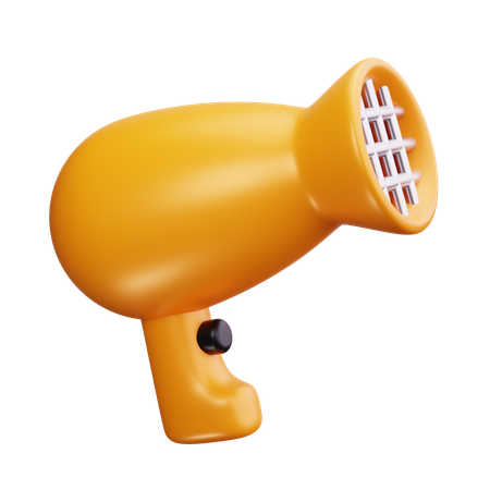 Hair Dryer  3D Icon