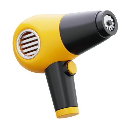 Hair Dryer  3D Icon