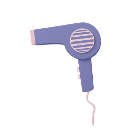 Hair Dryer  3D Icon