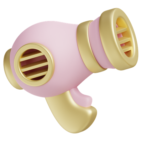 Hair Dryer  3D Icon
