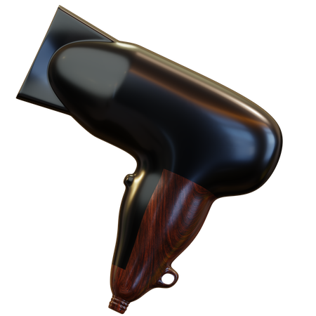 Hair Dryer  3D Illustration