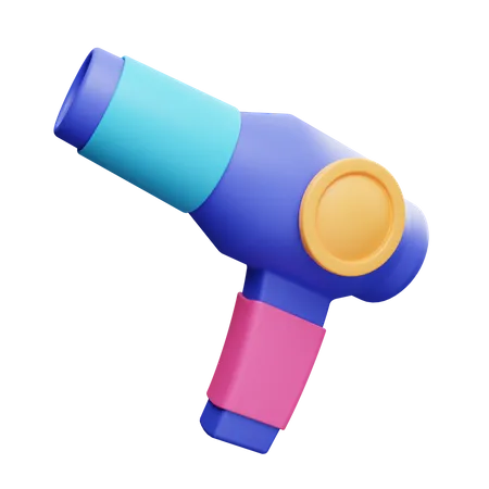 Hair Dryer  3D Illustration