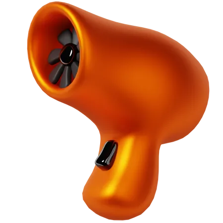 Hair Dryer 3 D Icon 3D Icon