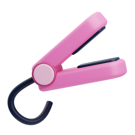 Hair Iron  3D Icon