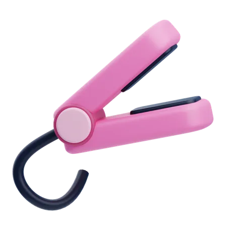 Hair Iron  3D Icon