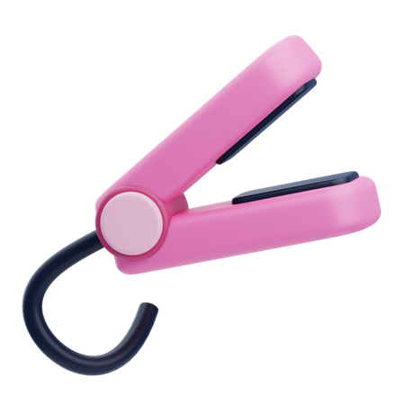 Hair Iron  3D Icon