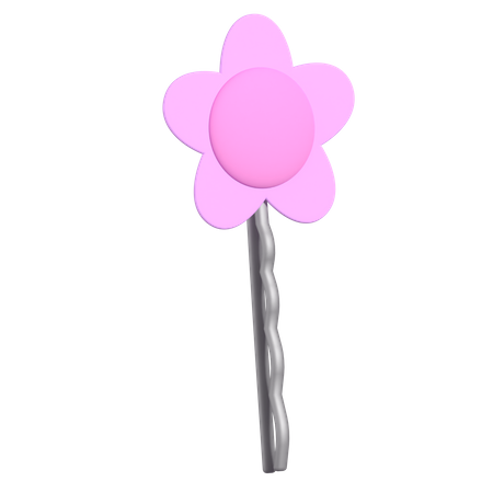 Hair Pin  3D Illustration