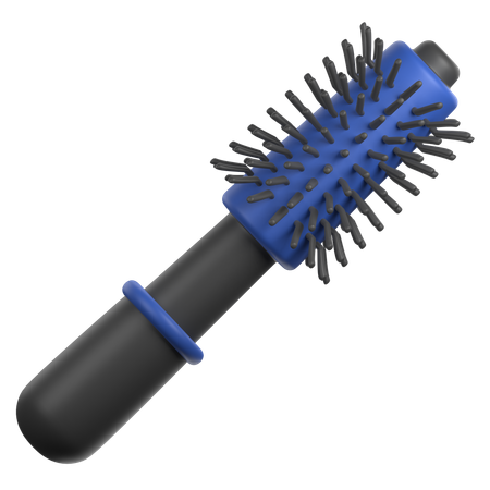 Hair Roller Brush  3D Icon
