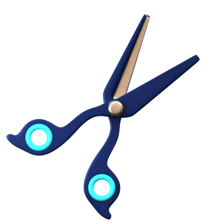 Hair Scissor  3D Icon